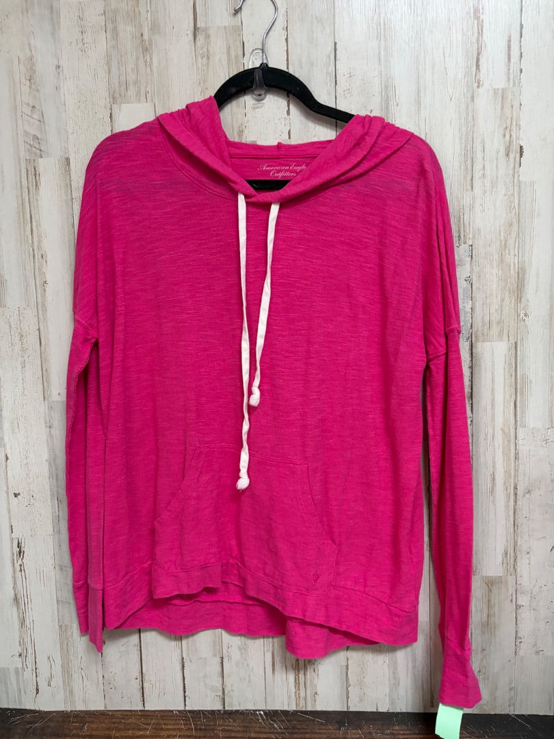 PINK AMERICAN EAGLE LIGHTWEIGHT HOODIE, LADIES M