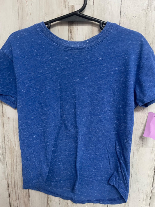 BLUE CAT & JACK HEATHER COTTON TEE, BOY 4
