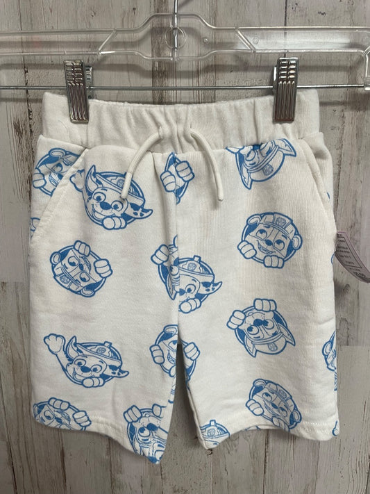 WHITE/BLUE PAW PATROL CHARACTER SHORTS, BOY 5