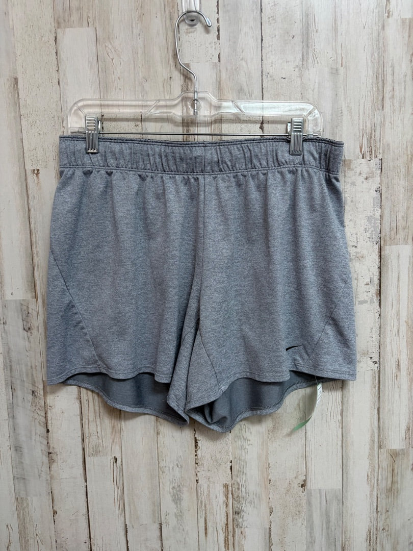 GREY NIKE HEATHERED SHORTS, LADIES L