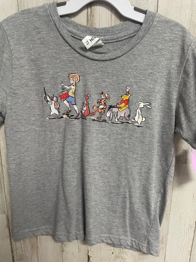 GREY OUTLAST WINNIE THE POOH TEE, BOY 5