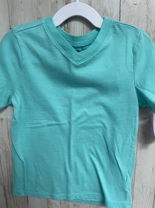 TEAL OLD NAVY V NECK TEE, BOY 5