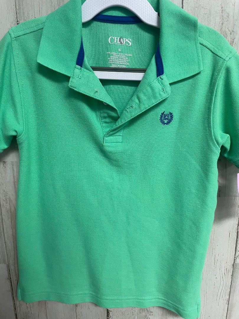 GREEN CHAPS LOGO POLO, BOY 6