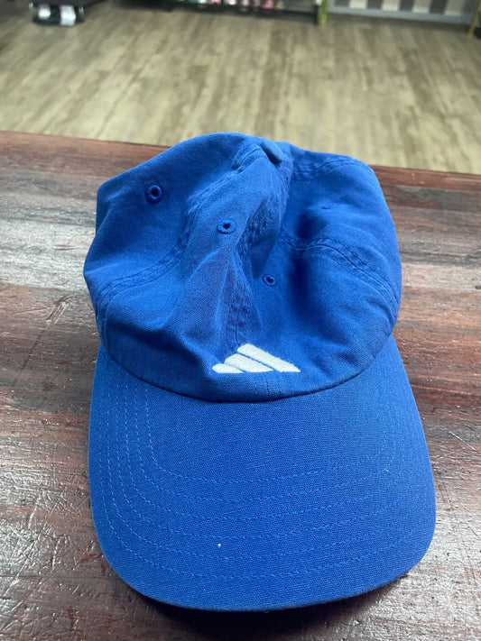 BRIGHT BLUE ADIDAS LOGO CAP, BOY