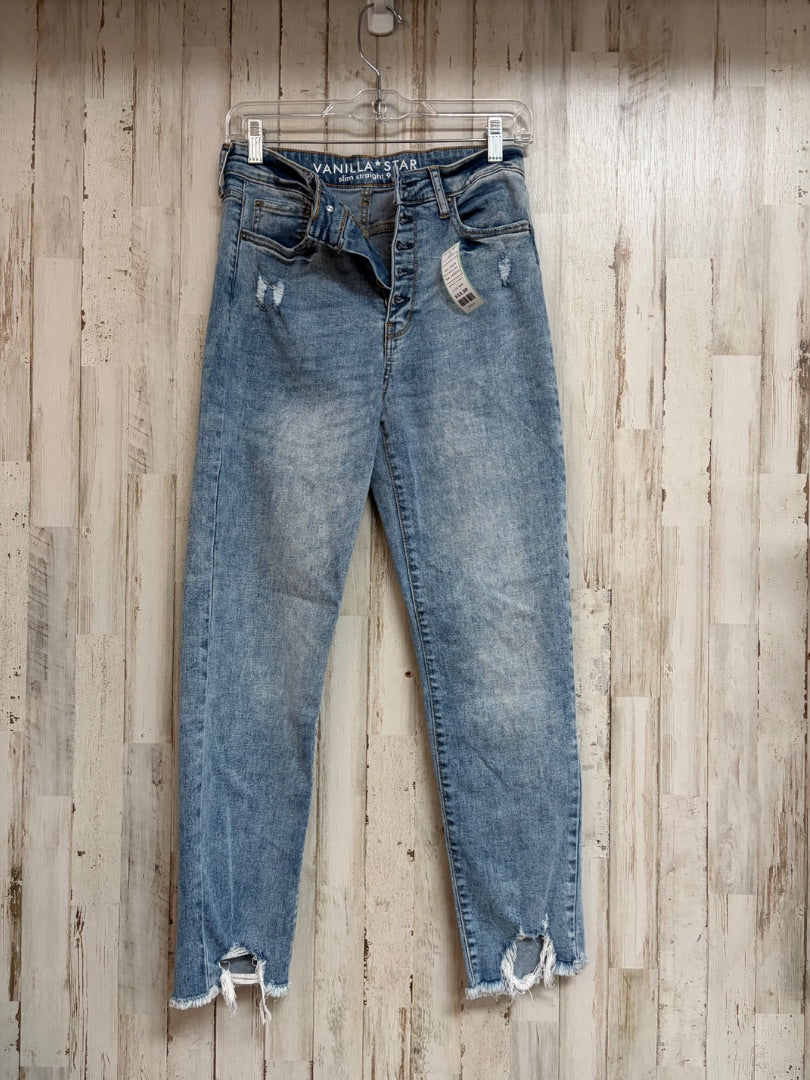DENIM VANILLA STAR SZ9 SLIM STRAIGHT JEAN, LADIES M