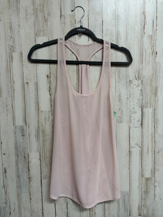BLUSH  MESH SHEER TANK, LADIES L
