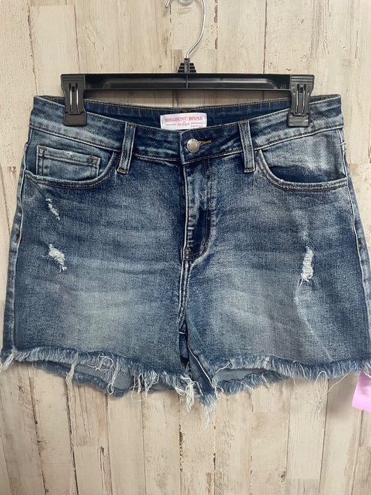 DENIM DISCOUNT DIVAS FRAY SHORTS, LADIES M
