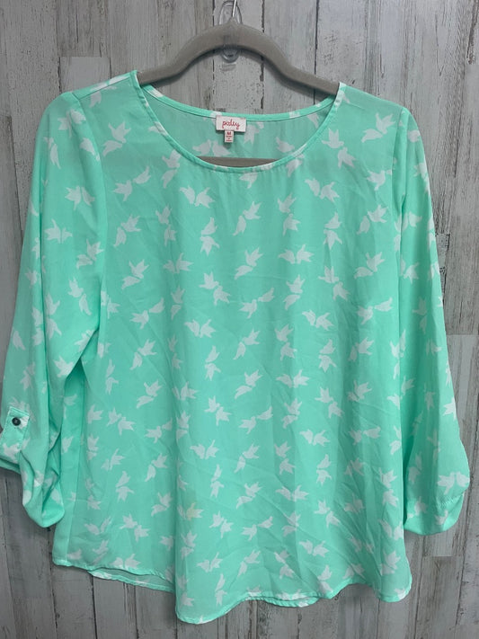 MINT PIXLEY BIRD PRINT TOP, LADIES M