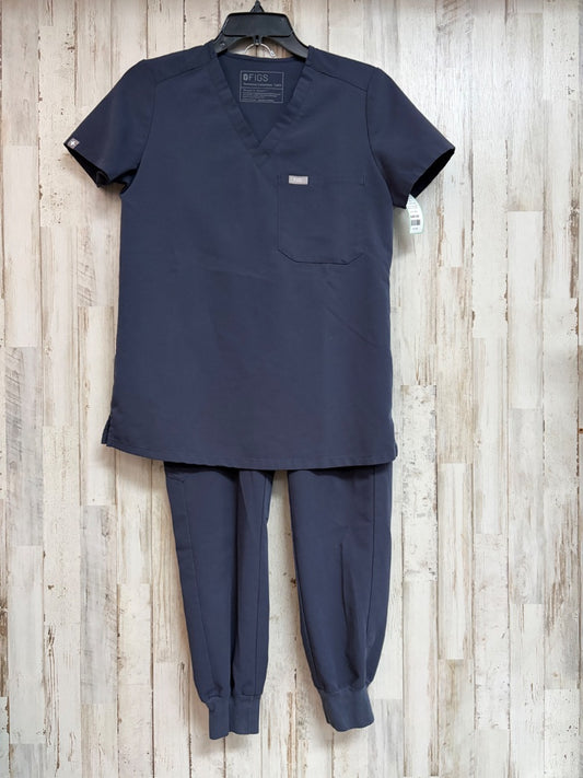 GREY FIGS 2PC SCRUB SET, LADIES XXS