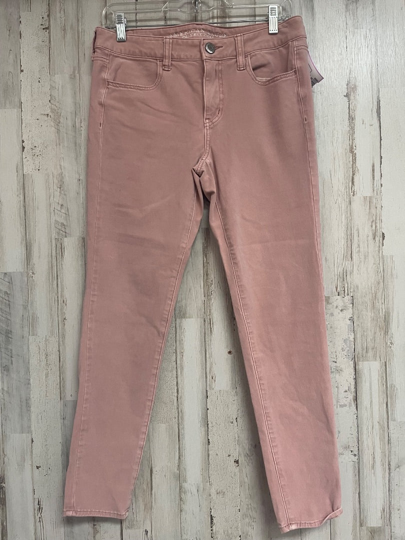 MAUVE AMERICAN EAGLE SZ10 BERMUDA SHORTS, LADIES L