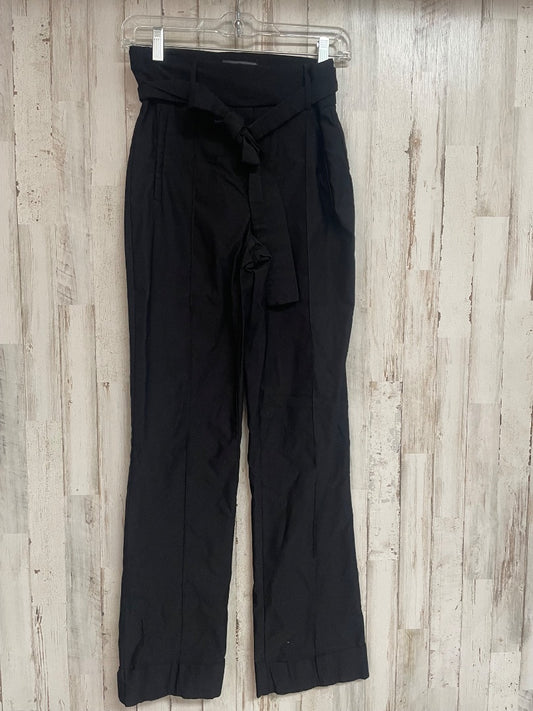 BLACK JULES & LEOPOLD BELTED TROUSERS, LADIES XS