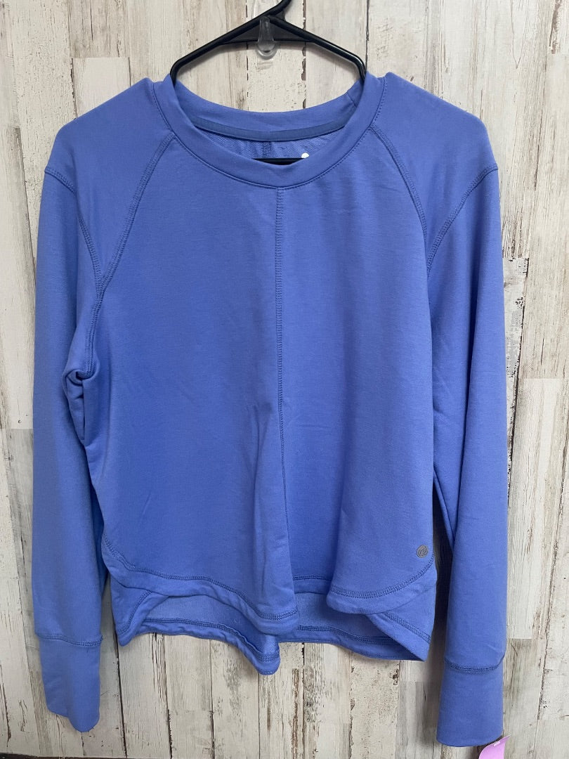 BLUE APANA SOFT LIGHT WEIGHT SWEATSHIRT, LADIES M