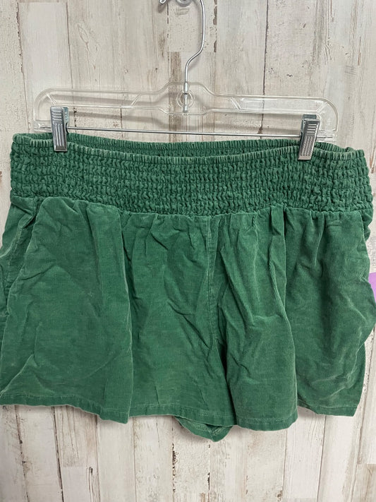 GREEN WILD FABLE CORDUROY SHORTS, LADIES L