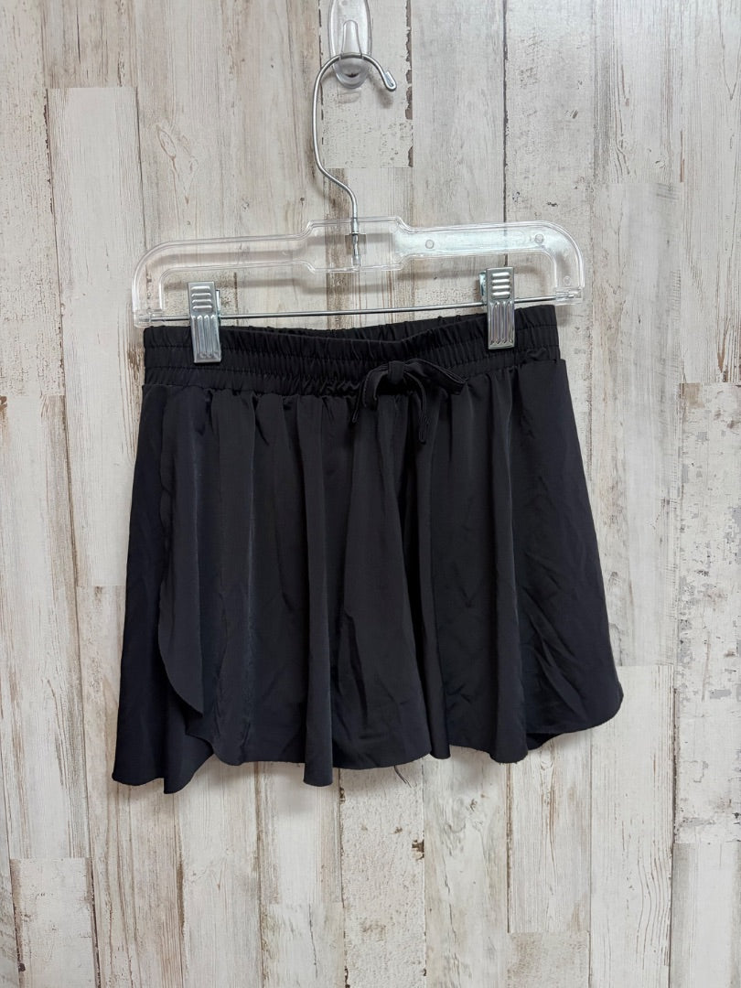 BLACK HIND FLUTTER SHORTS, GIRL 7/8