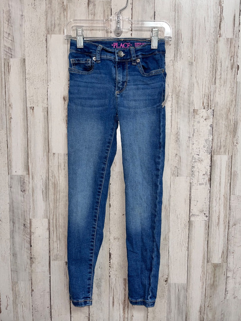 DENIM CHILDRENS PLACE SUPER SKINNY JEANS, GIRL 6/7