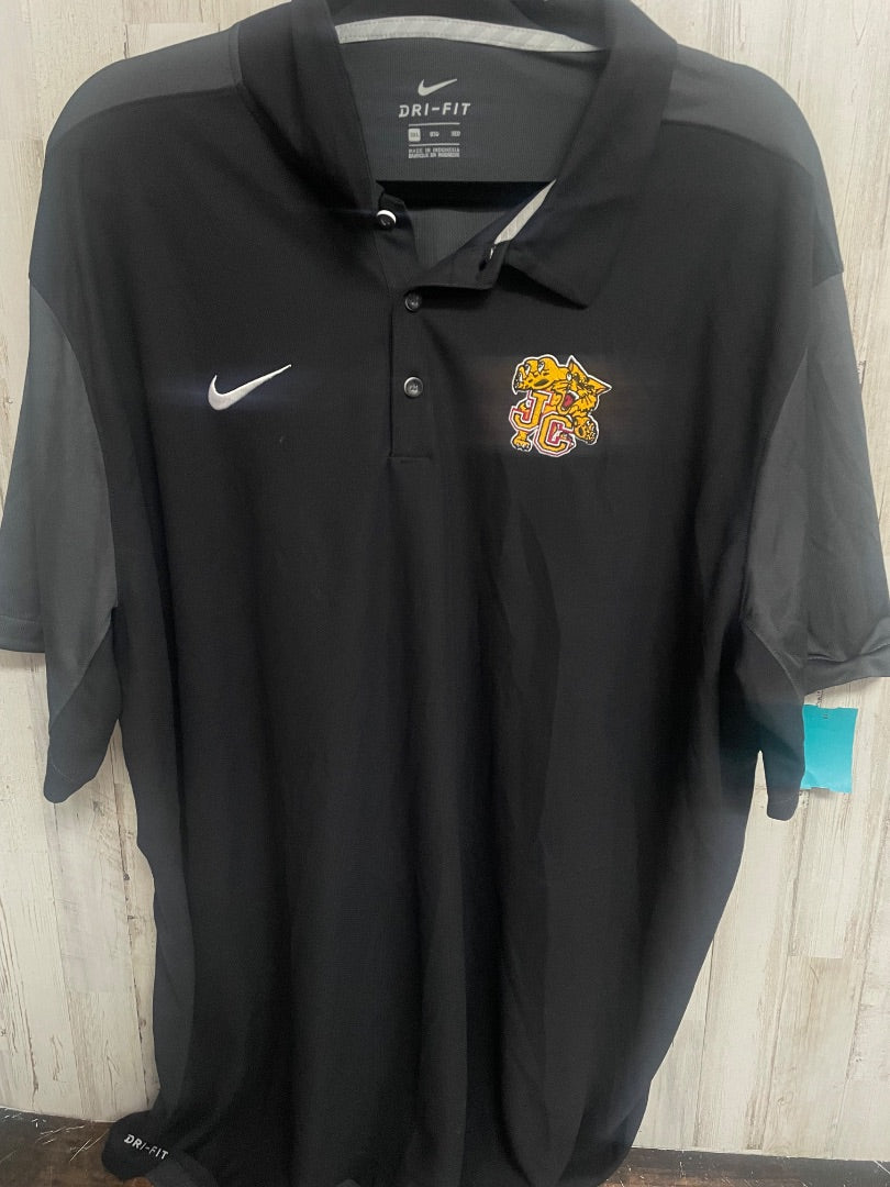 BLACK NIKE JCJC DRY FIT POLO, LADIES 3X