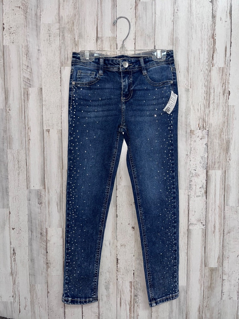 DENIM MEMBER MARK EMBELLISHED SKINNY JEANS, GIRL 7/8