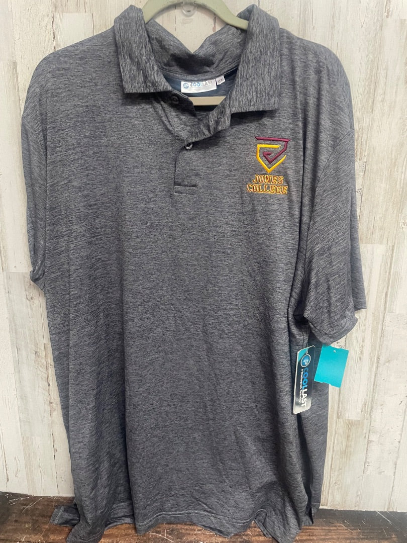 GREY COOL LAST NEW JCJC DRY FIT POLO, LADIES 3X