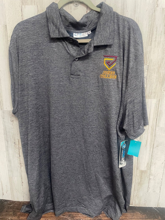 GREY COOL LAST NEW JCJC DRY FIT POLO, LADIES 3X