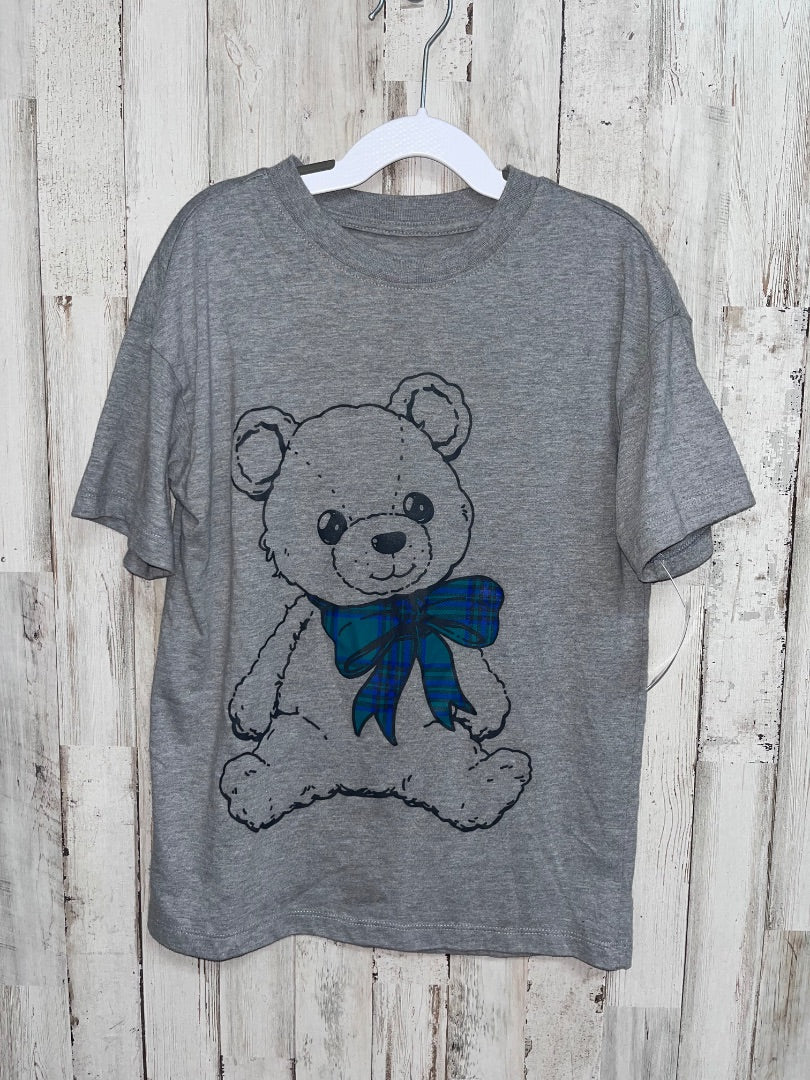 GREY CAT & JACK TEDDY BEAR TEE, GIRL 8