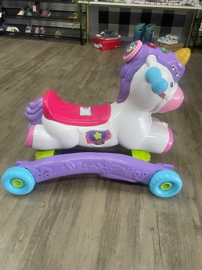 PINK VTECH PRANCE AND ROCK UNICORN, TOYS