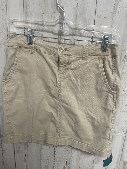 KHAKI AEROPOSTALE SZ0 SKIRT, LADIES XS