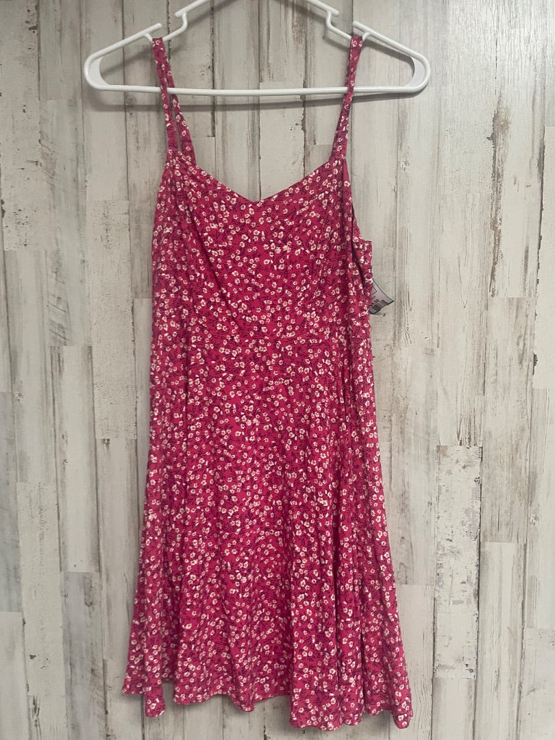 PINK OLD NAVY FLORAL TANK DRESS, LADIES XS