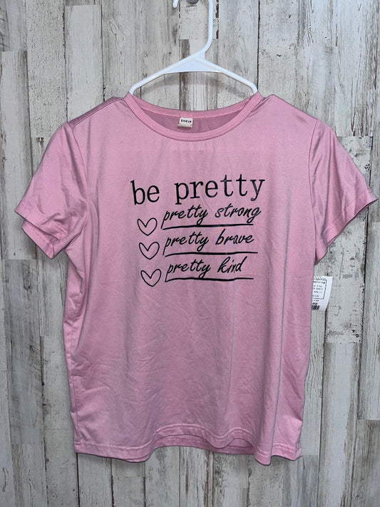 PINK SHEIN BE PRETTY TEE, GIRL 11