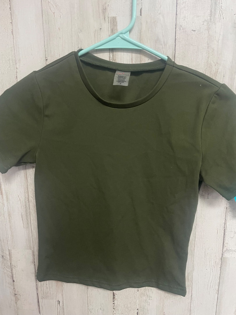 OLIVE LOVE CHARM CROP TEE, LADIES S
