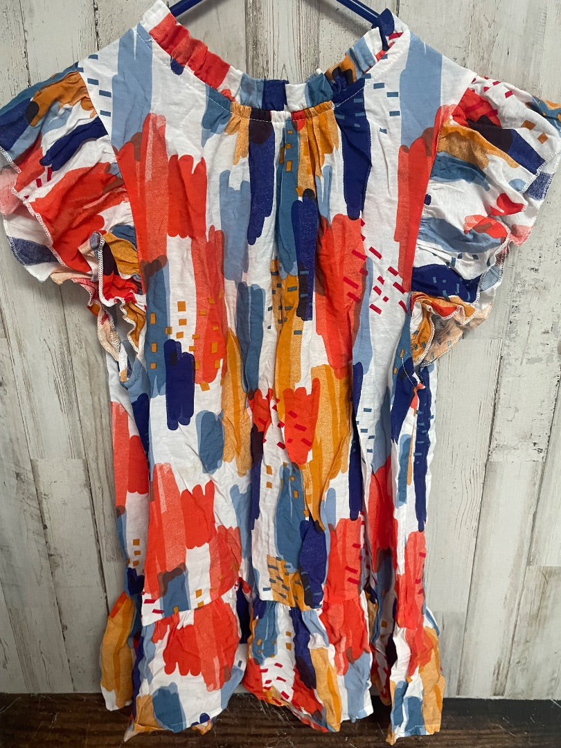 WHITE JODIFL PRINTED TOP, LADIES S