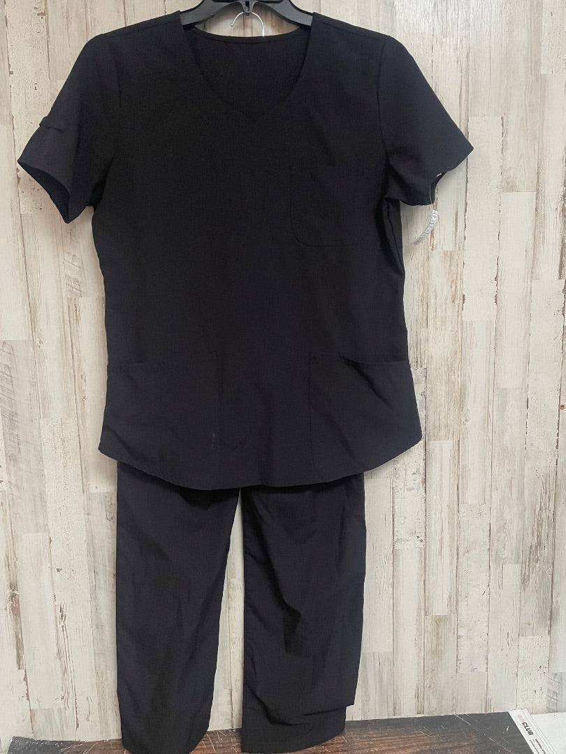 BLACK SCRUB STAR 2PC SCRUB SET, LADIES M