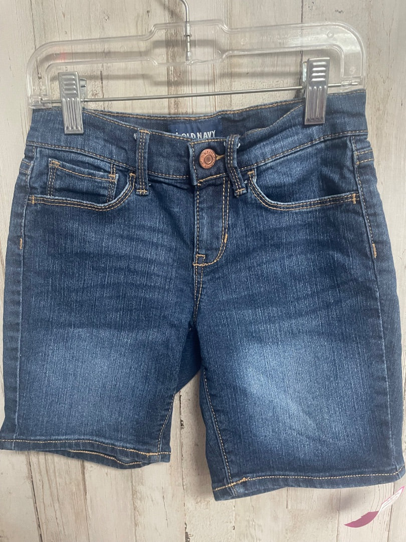 DARK DENIM OLD NAVY BERMUDA SHORTS, GIRL 8