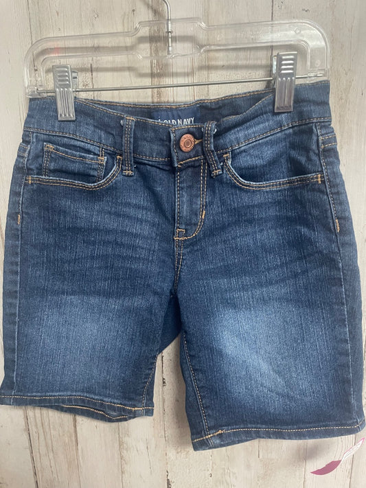 DARK DENIM OLD NAVY BERMUDA SHORTS, GIRL 8