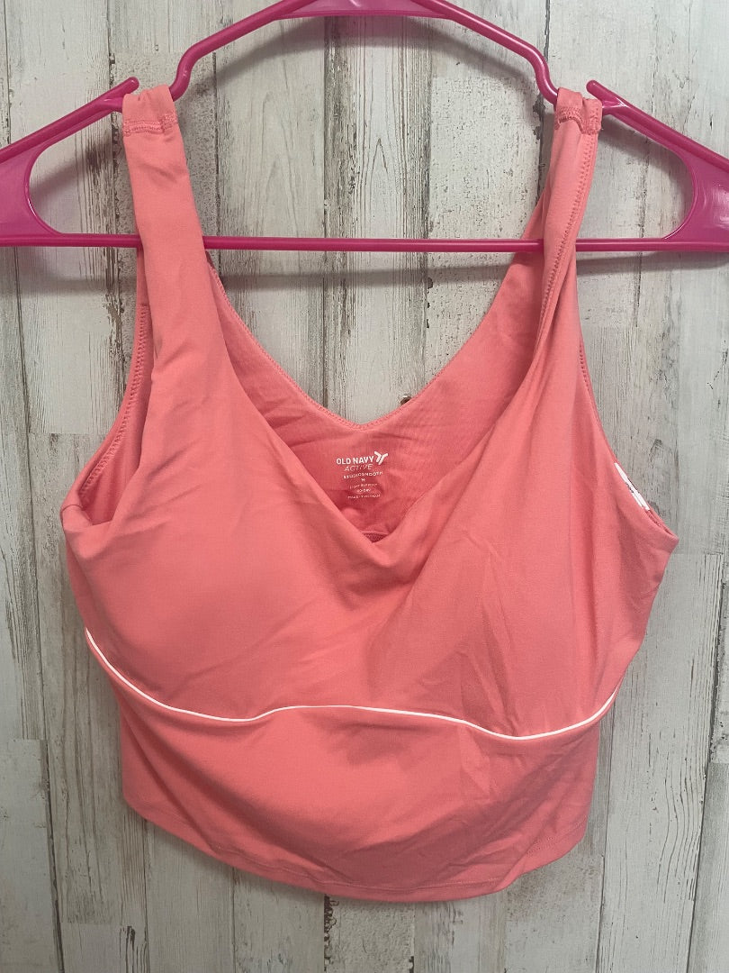 CORAL OLD NAVY DRY FIT CROP TANK, LADIES M