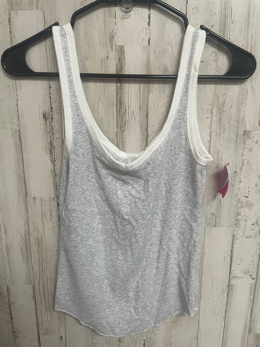 GREY AERIE RIBBED COTTON TANK, LADIES M