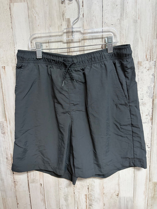 DARK GREY  DRY FIT SHORTS, BOY 14/16 HUSKY