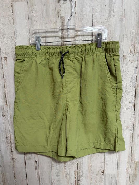 OLIVE  DRY FIT SHORTS, BOY 14/16 HUSKY