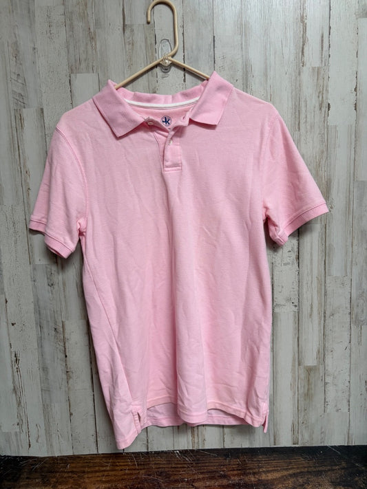 PINK JK POLO, BOY 18/20