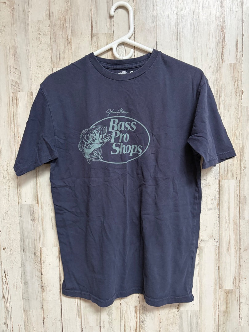 NAVY BASS PRO LOGO TEE, BOY ADULT S