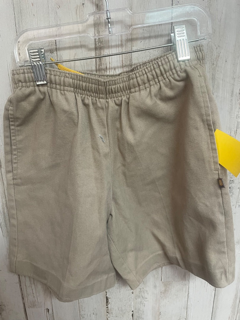 KHAKI DENNIS DRAWSTRING SHORTS, BOY 10