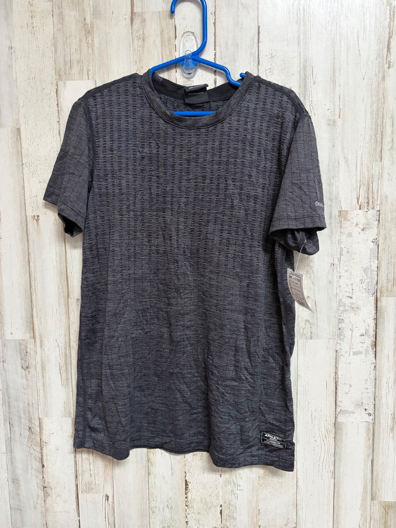 GREY ATHLETIC WORKS DRY FIT TEE, GIRL 10/12