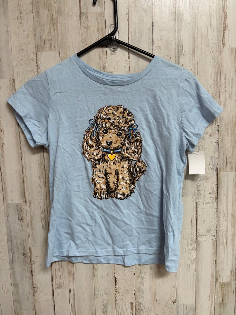 LIGHT BLUE OLD NAVY POODLE TEE, GIRL 14/16