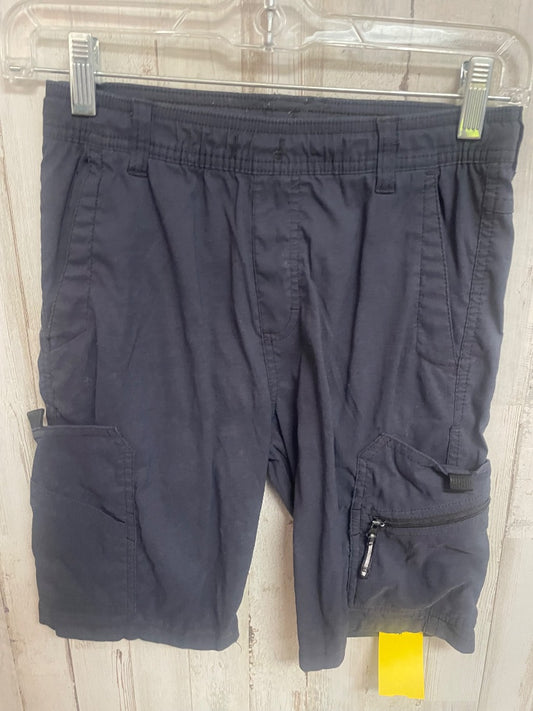 NAVY  CARGO SHORTS, BOYS 10/12