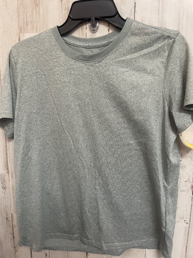 GREY NIKE DRI FIT TEE, BOYS 10/12