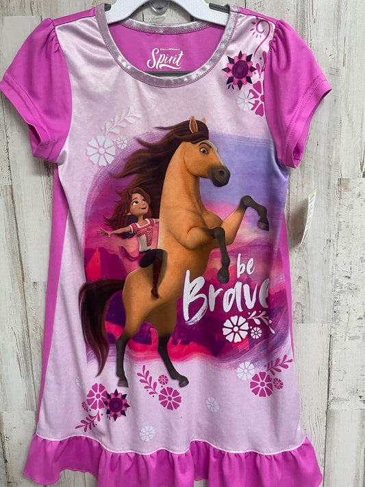 PINK DREAMWORKS SPIRIT NIGHT GOWN, GIRL 6