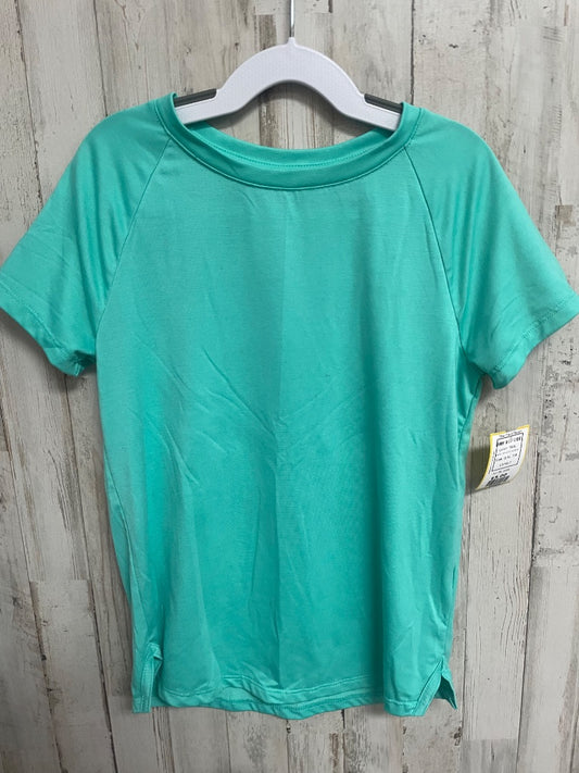 TEAL ATHLETIC WORKS DRY FIT TEE, GIRL 7/8