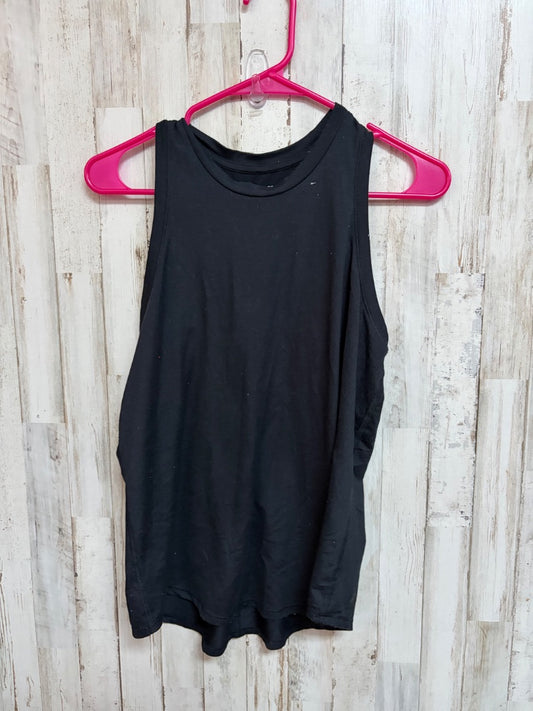 BLACK ALL IN MOTION RACERBACK TANK, LADIES M