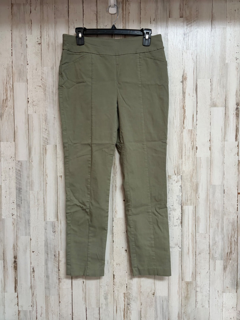 OLIVE CHICOS SZ8S FAB SLIM PANTS, LADIES M