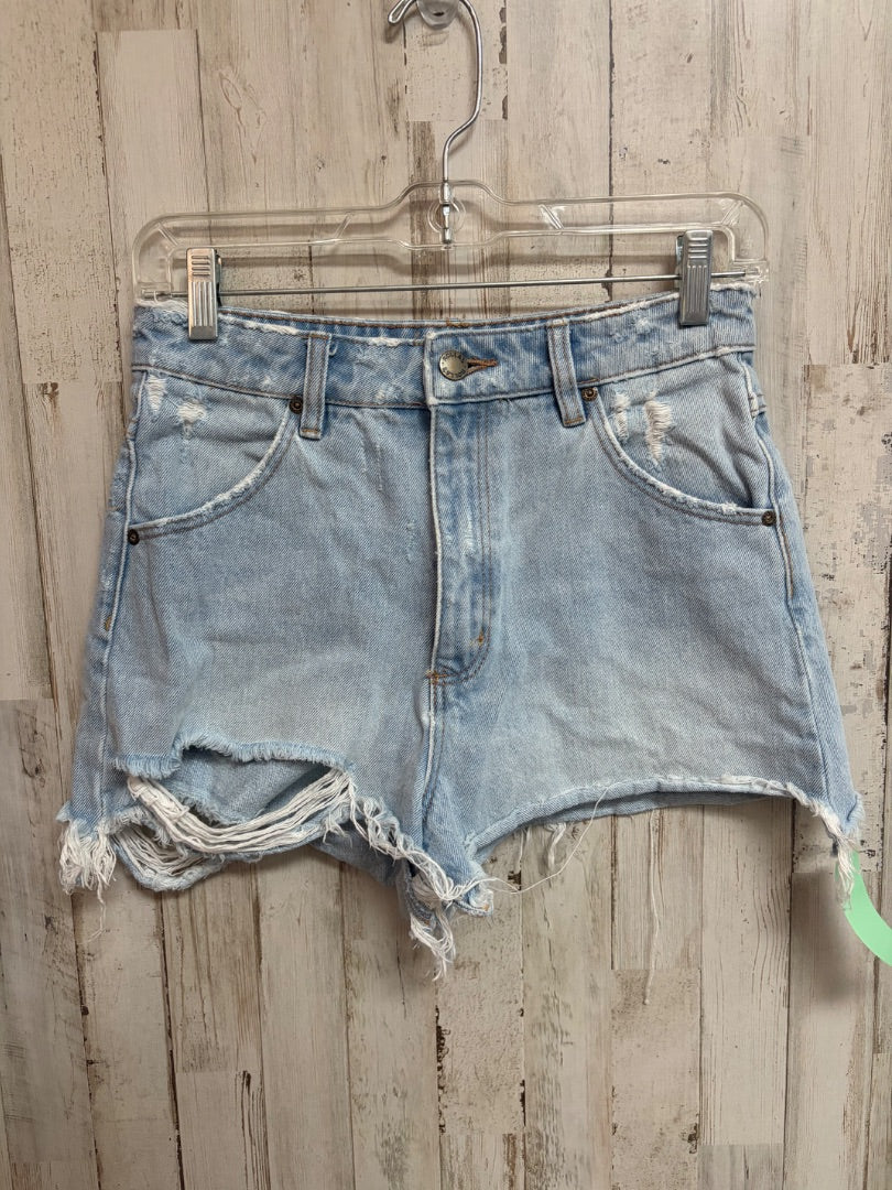 LIGHT DENIM ROLLAS SZ 26 CUT OFF SHORTS, LADIES S