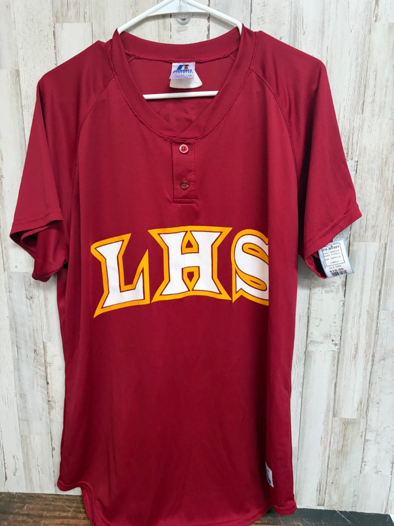 MAROON RUSSELL LHS JERSEY, LADIES XL